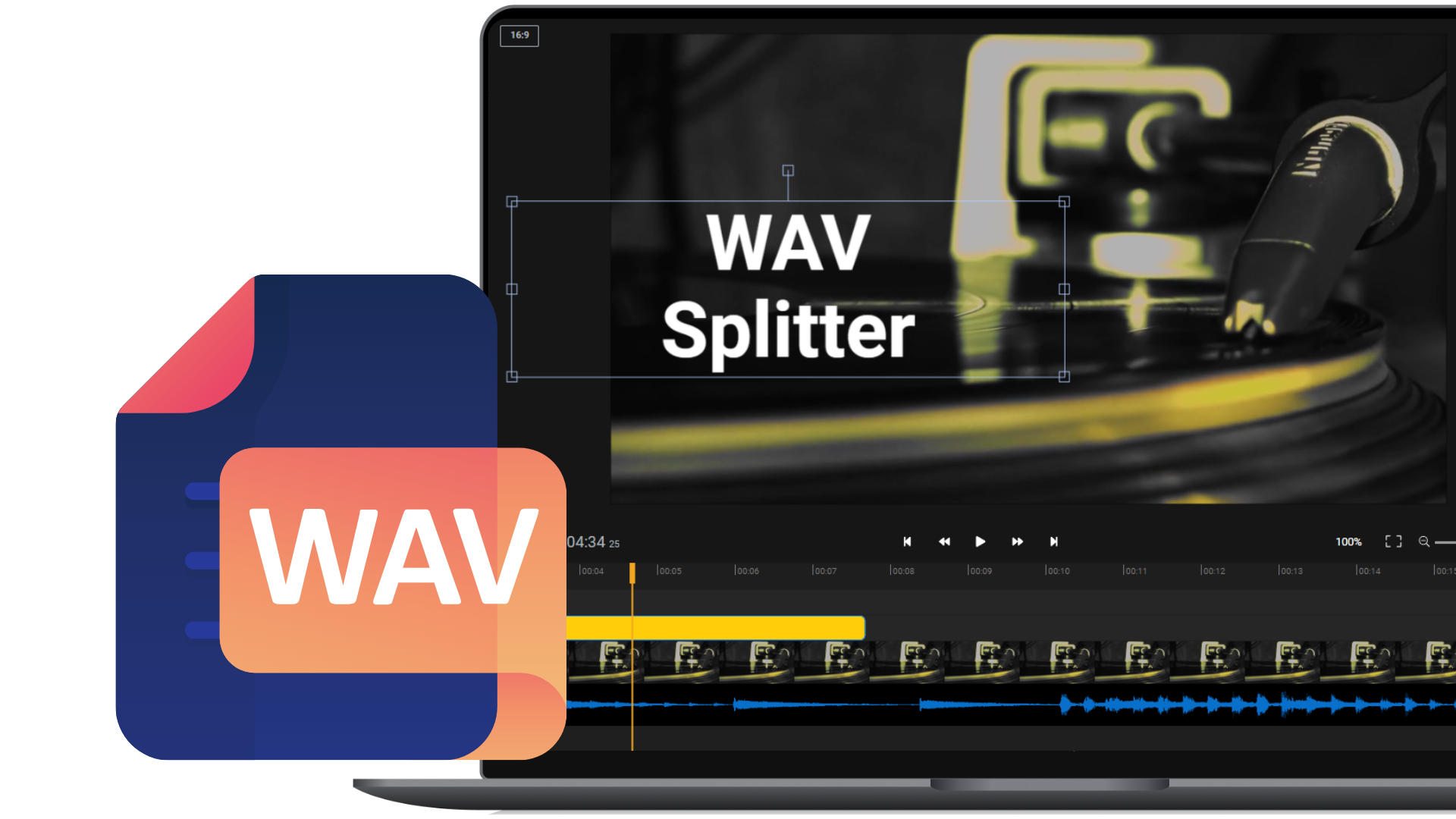 WAV Splitter Split WAV files online No Downloads Required